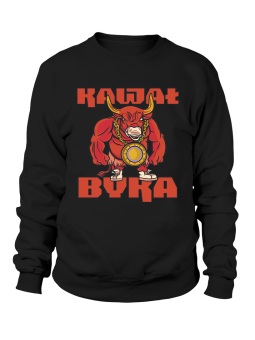 Bluza Męska Kawał Byka - Śmieszne T-Shirty z Nadrukami ?