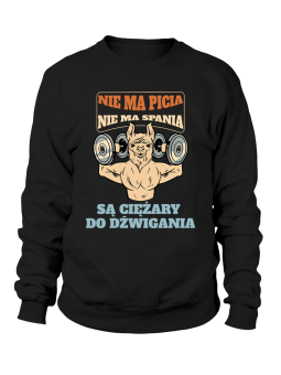 Bluza Damska Ciężary Do Dźwigania - Śmieszne T-Shirty z Nadrukami ?