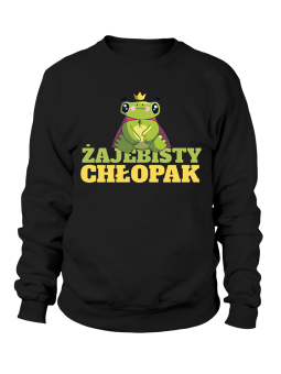 Bluza Męska Żajebisty Chłopak - Śmieszne T-Shirty z Nadrukami ?