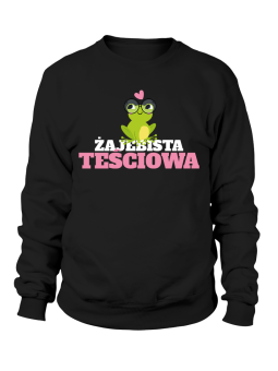 Bluza Damska Żajebista Teściowa - Śmieszne T-Shirty z Nadrukami ?
