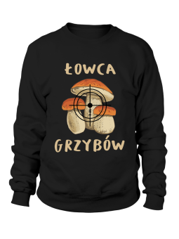 Bluza Męska Łowca Grzybów - Śmieszne T-Shirty z Nadrukami ?