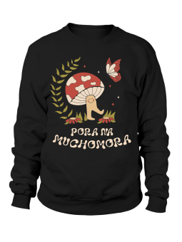 Bluza Męska Pora Na Muchomora - Śmieszne T-Shirty z Nadrukami ?