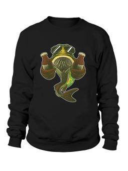 Bluza Męska Ryba z Piwem - Śmieszne T-Shirty z Nadrukami ?