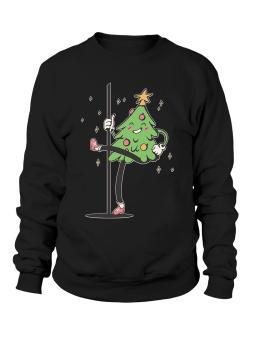 Bluza Damska Pole Dance Choinka - Śmieszne T-Shirty z Nadrukami ?