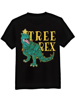 Koszulka Koszulka Męska Treerex Czarna - Śmieszne T-Shirty z Nadrukami ?