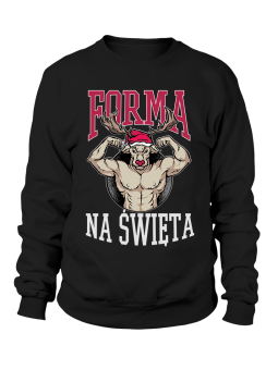 Bluza Damska Forma Na Święta - Śmieszne T-Shirty z Nadrukami ?