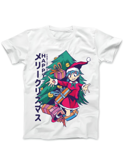 Koszulka Koszulka Damska Anime Święta Biała - Śmieszne T-Shirty z Nadrukami ?