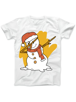 Koszulka Koszulka Damska Bałwan DAB Biała - Śmieszne T-Shirty z Nadrukami ?