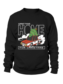 Bluza Damska Drifting Christmas - Śmieszne T-Shirty z Nadrukami ?