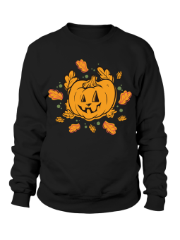 Bluza Damska Dynia z Liśćmi - Śmieszne T-Shirty z Nadrukami ?