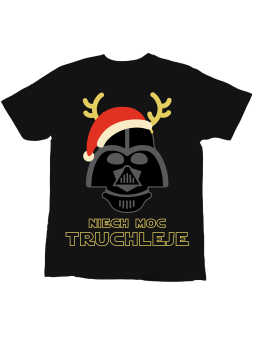 Koszulka Koszulka Dziecięca Niech Moc Truchleje Czarna - Śmieszne T-Shirty z Nadrukami ?