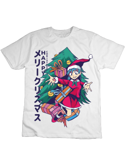 Koszulka Koszulka Dziecięca Anime Święta Biała - Śmieszne T-Shirty z Nadrukami ?