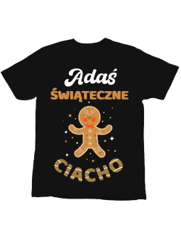 Koszulka Koszulka Dziecięca Świąteczne Ciacho [WYBIERZ IMIĘ] - Śmieszne T-Shirty z Nadrukami ?