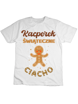 Koszulka Koszulka Dziecięca Świąteczne Ciacho [WYBIERZ IMIĘ] - Śmieszne T-Shirty z Nadrukami ?