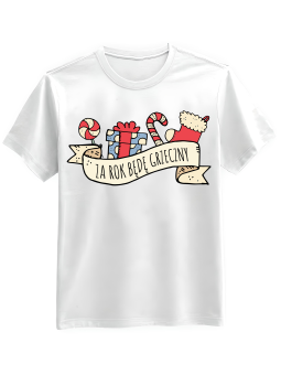 Koszulka Koszulka Męska Za Rok Będę Grzeczny Biała - Śmieszne T-Shirty z Nadrukami ?