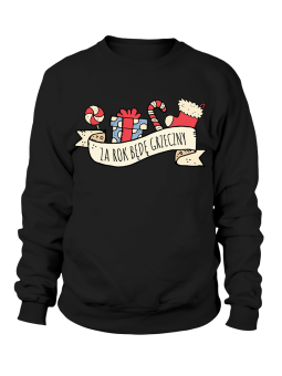 Bluza Męska Za Rok Będę Grzeczny - Śmieszne T-Shirty z Nadrukami ?