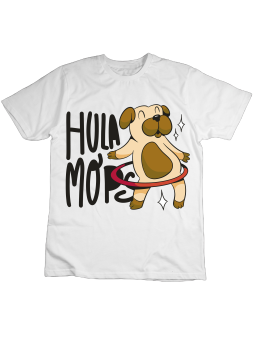 Koszulka Koszulka Dziecięca HulaMops Biała - Śmieszne T-Shirty z Nadrukami ?