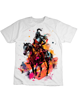 Koszulka Koszulka Dziecięca Antyczny Wojownik Biała - Śmieszne T-Shirty z Nadrukami ?