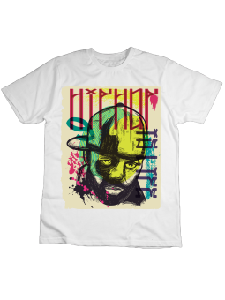 Koszulka Koszulka Dziecięca Hip Hop Raper Biała - Śmieszne T-Shirty z Nadrukami ?