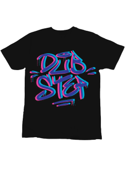Koszulka Koszulka Dziecięca Dubstep Czarna - Śmieszne T-Shirty z Nadrukami ?