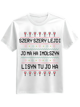 Koszulka Koszulka Męska Szery Szery Lejdi Biała - Śmieszne T-Shirty z Nadrukami ?