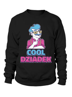 Bluza Męska Cool Dziadek - Śmieszne T-Shirty z Nadrukami ?