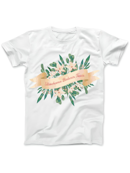 Koszulka Koszulka Damska Ukochana Babcia [WYBIERZ IMIĘ] - Śmieszne T-Shirty z Nadrukami ?