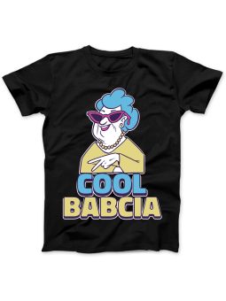 Koszulka Koszulka Damska Cool Babcia Czarna - Prezent na Dzień Babci ?