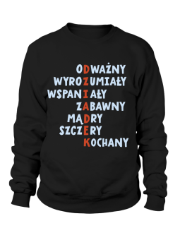 Bluza Męska Dziadek Krzyżówka - Śmieszne T-Shirty z Nadrukami ?