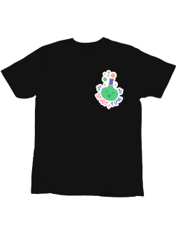 Koszulka Koszulka Dziecięca Study Time z Nadrukiem Na Piersi Czarna - Śmieszne T-Shirty z Nadrukami ?