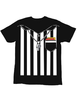 Koszulka Koszulka Dziecięca Sędzia Czarna - Śmieszne T-Shirty z Nadrukami ?