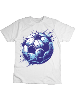 Koszulka Koszulka Dziecięca Piłka Splash Biała - Śmieszne T-Shirty z Nadrukami ?