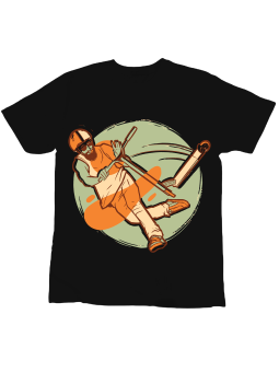 Koszulka Koszulka Dziecięca Hulajnoga Freestyle Czarna - Śmieszne T-Shirty z Nadrukami ?