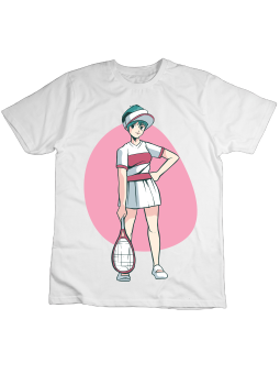 Koszulka Koszulka Dziecięca Anime Tenisistka Biała - Śmieszne T-Shirty z Nadrukami ?