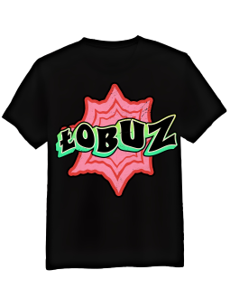 Koszulka Koszulka Męska Łobuz Czarna - Prezent na Dzień Dziadka ?