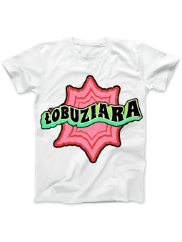 Koszulka Koszulka Damska Łobuziara Biała - Prezent na Dzień Babci ?