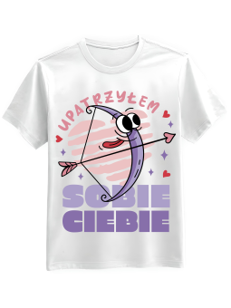 Koszulka Koszulka Męska Upatrzyłem Sobie Ciebie Biała - Prezent na Dzień Dziadka ?