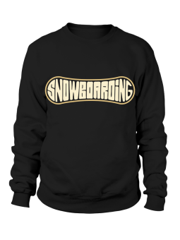 Bluza Męska Snowboarding Napis - Śmieszne T-Shirty z Nadrukami ?