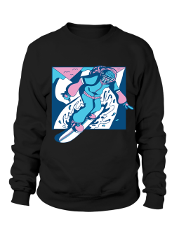 Bluza Damska Snowboard Ilustracja Ilustracja - Śmieszne T-Shirty z Nadrukami ?