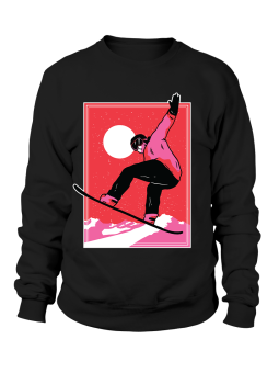 Bluza Damska Red Snowboarder - Śmieszne T-Shirty z Nadrukami ?