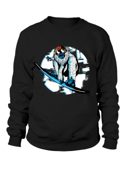 Bluza Damska Snowboard Yeti - Śmieszne T-Shirty z Nadrukami ?