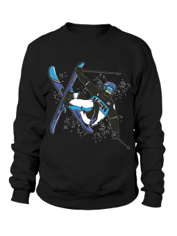 Bluza Damska Ski Trick - Śmieszne T-Shirty z Nadrukami ?