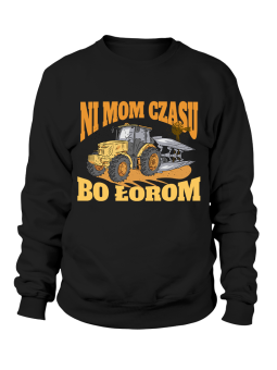 Bluza Męska Ni Mom Czasu - Śmieszne T-Shirty z Nadrukami ?