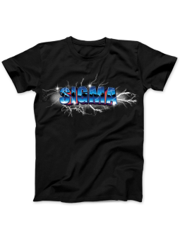 Koszulka Koszulka Damska Sigma Czarna - Śmieszne T-Shirty z Nadrukami ?