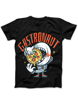 Koszulka Koszulka Damska Gastronaut Czarna - Śmieszne T-Shirty z Nadrukami ?