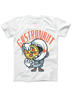 Koszulka Koszulka Damska Gastronaut Biała - Śmieszne T-Shirty z Nadrukami ?