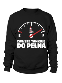 Bluza Damska Tankuję Do Pełna - Śmieszne T-Shirty z Nadrukami ?
