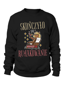 Bluza Męska Rumakowanie - Śmieszne T-Shirty z Nadrukami ?