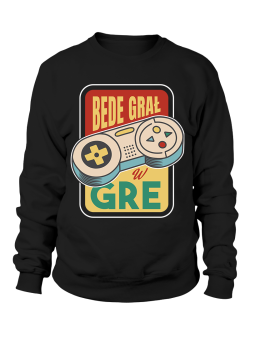 Bluza Męska Bede Grał w Gre - Śmieszne T-Shirty z Nadrukami ?