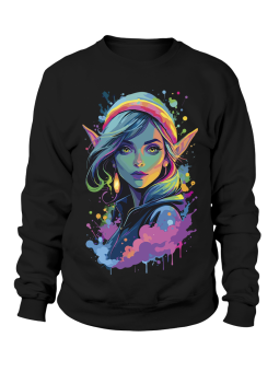 Bluza Damska Elf Woman - Śmieszne T-Shirty z Nadrukami ?